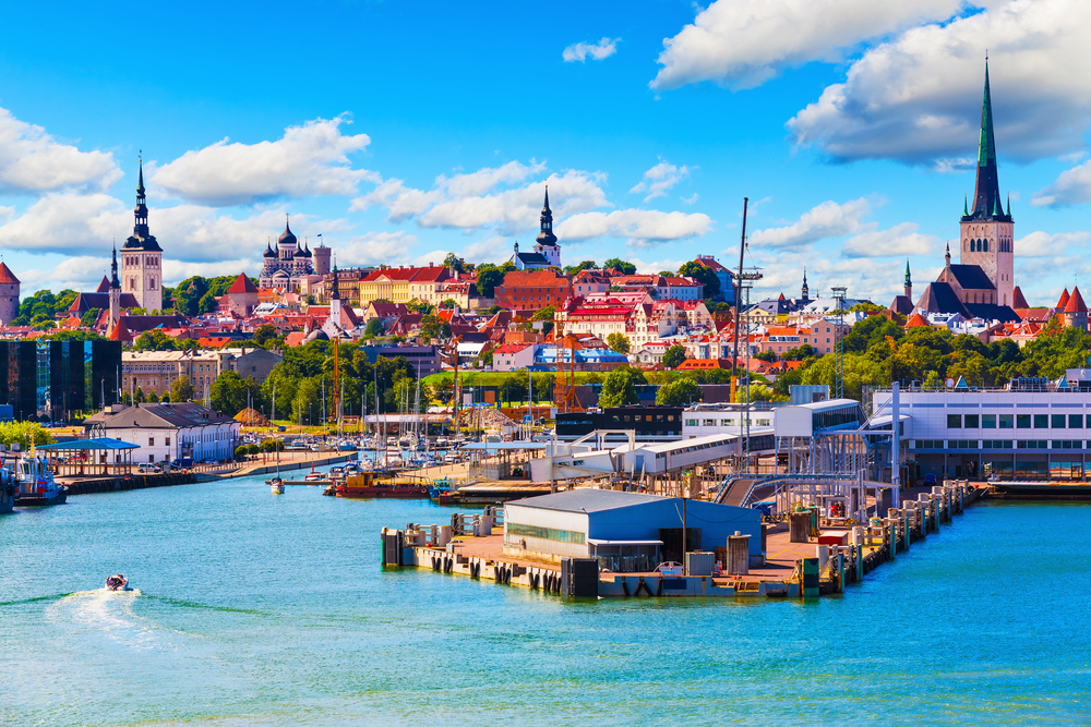 coastal waterfront in estonia