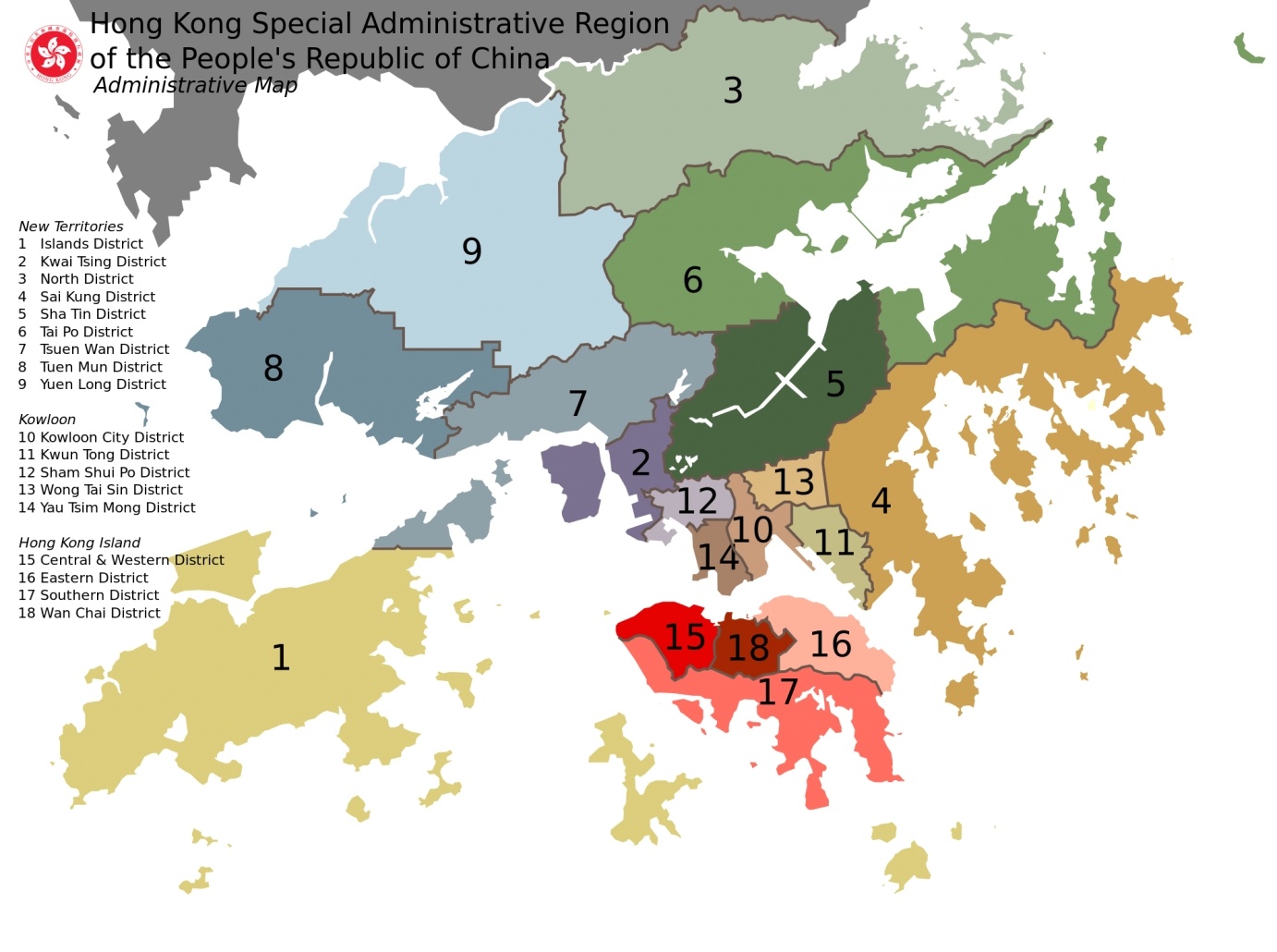 School Locations in Hong Kong